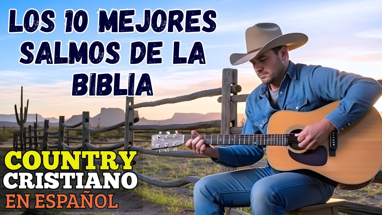 ❤️ LOS 10 MEJORES SALMOS de la BIBLIA Cantados en COUNTRY 🎵