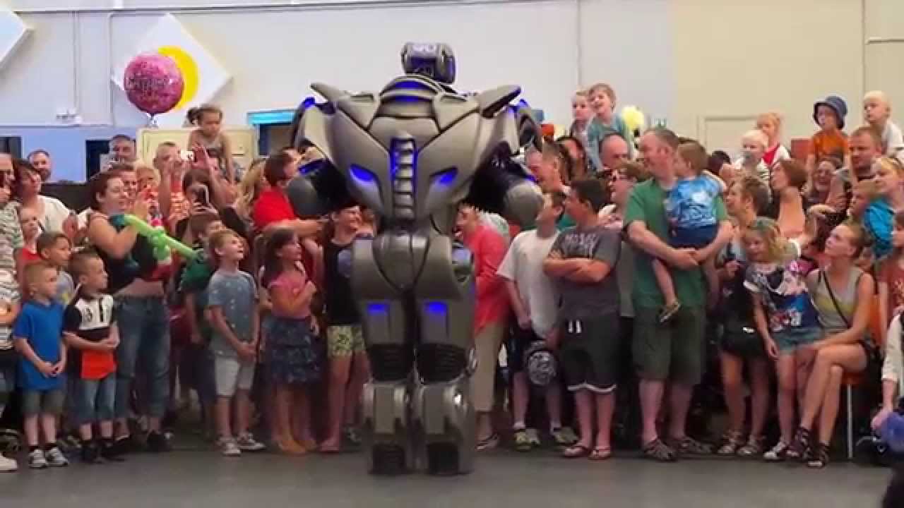 Titan the robot at butlins minehead.