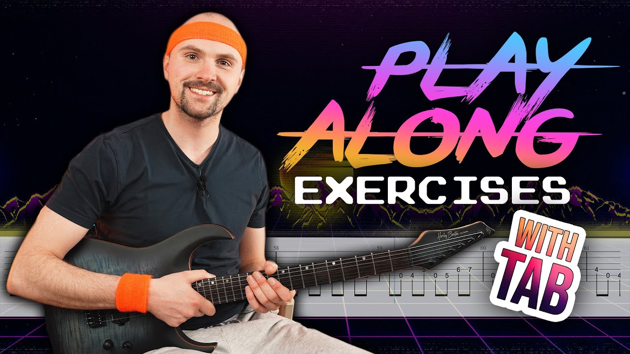 Legato Exercises on Guitar - 10 minute workout for Hammer-On