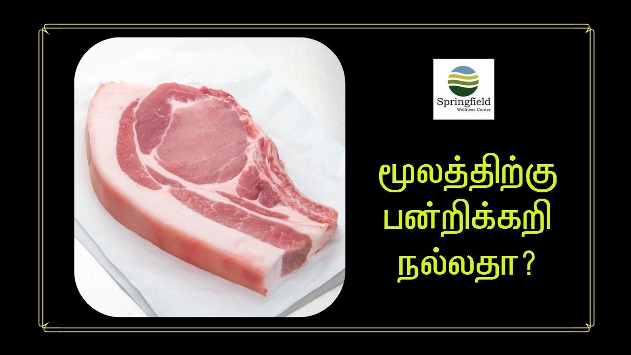 மூலத்திற்கு பன்றிக்கறி நல்லதா? பன்றிக்கறி மூல நோயை குணப்படுத்துமா என்று மருத்துவர் மாறன் கூறுகிறார்.