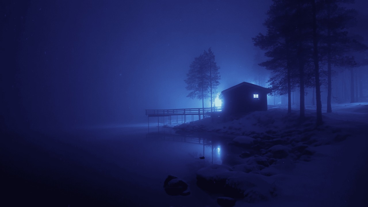 it's late, close your eyes.