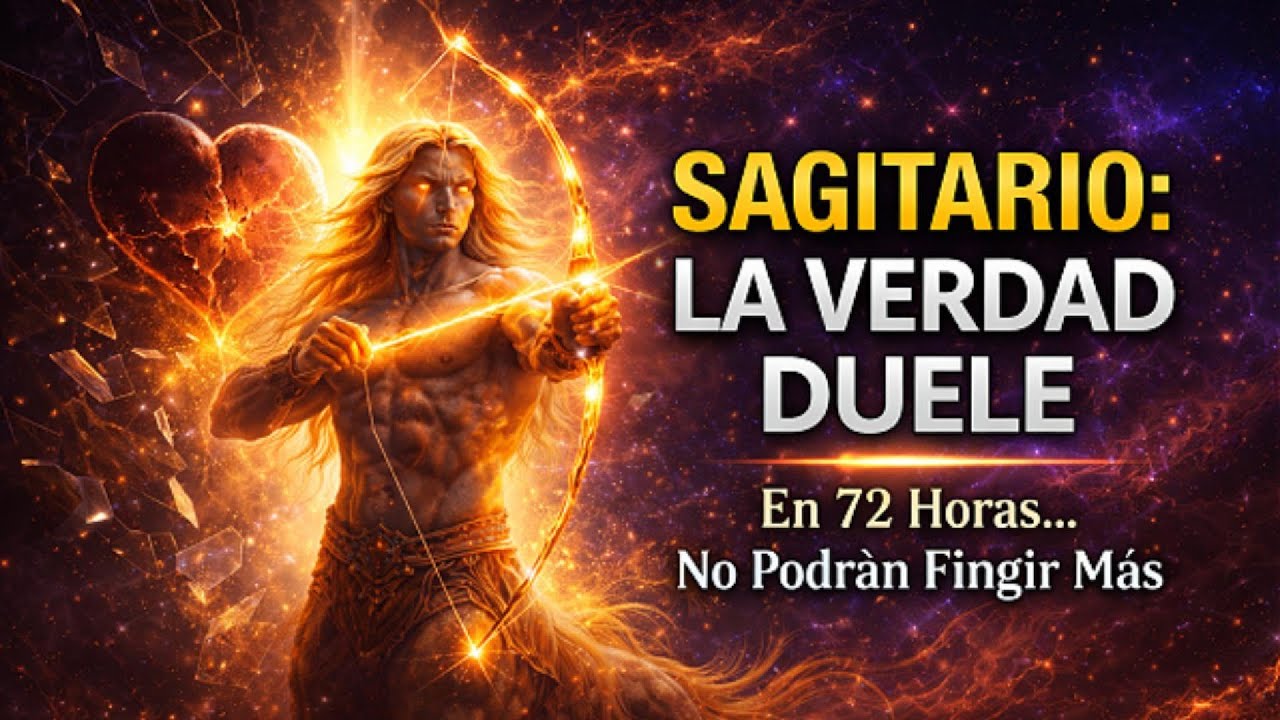 SAGITARIO ♐ — En 72 Horas, Llorarán por Ti y Descubrirán la Verdad que Duele