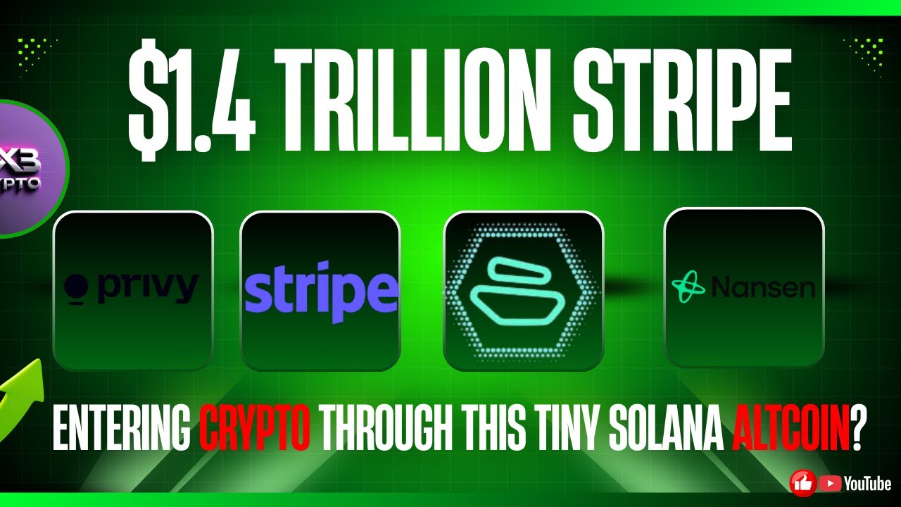 🚨🔥1,4 триллиона долларов Stripe выходит на криптовалютный рынок?! От этого больше всего выигрывае...