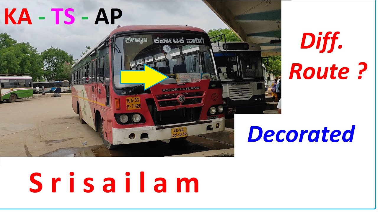 Karnataka  Buses  to  Srisailam