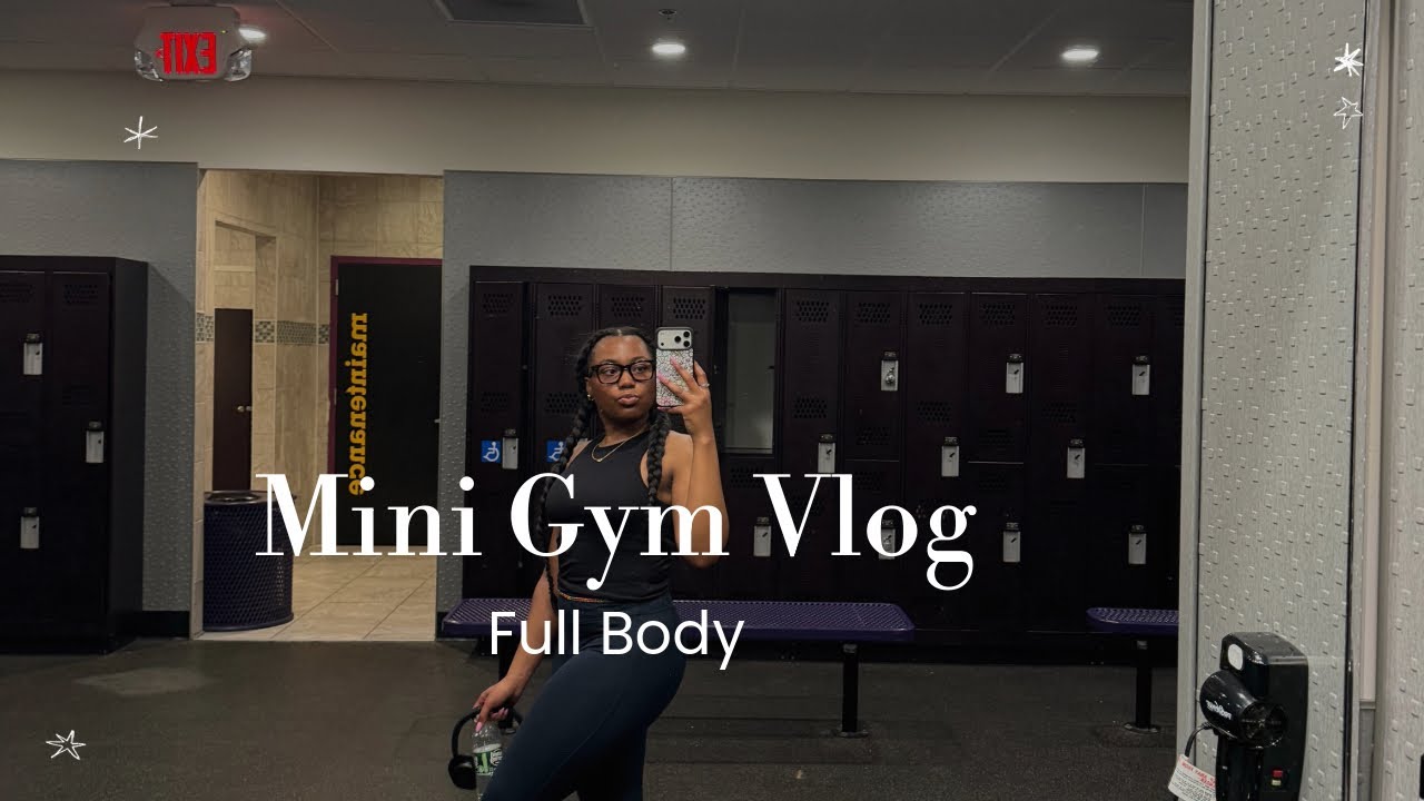 Mini Gym Vlog 2026 | FULL BODY✨