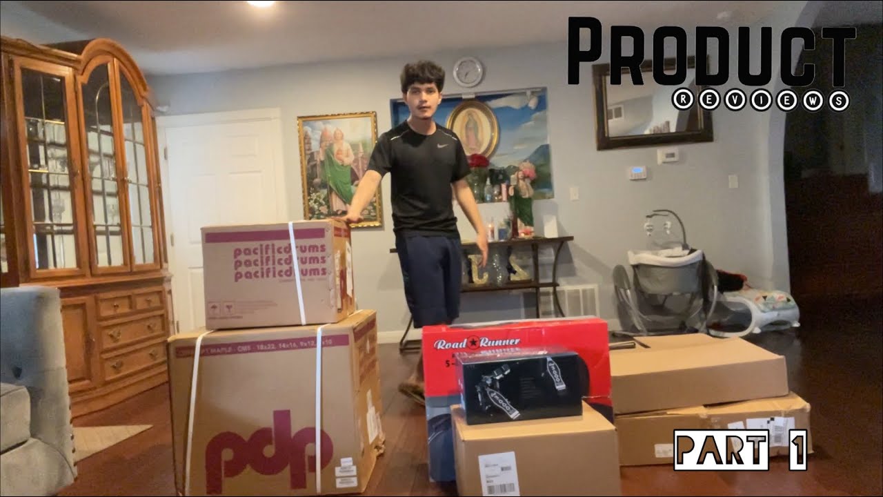 5 reviews in 1 (PDP Drumset & More!) | Part 1 | (Unboxing)