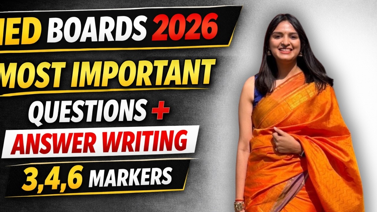 Indian Economic Development Most Expected Questions + Answer Writing| Economics Boards 2026