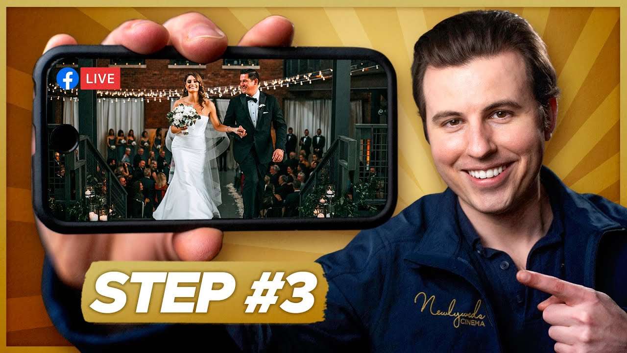 How to Create a Facebook Group to Live Stream your Wedding Ceremony with your Phone!