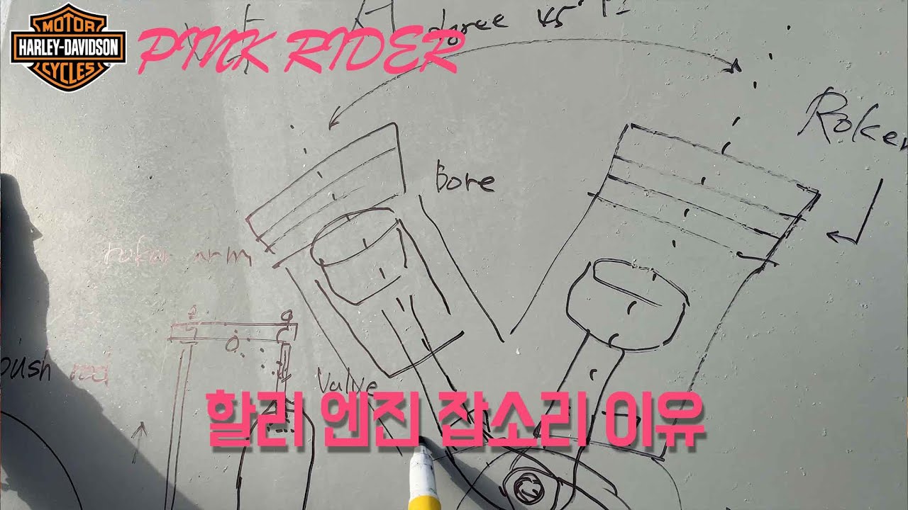 할리 엔진 잡소리 원인