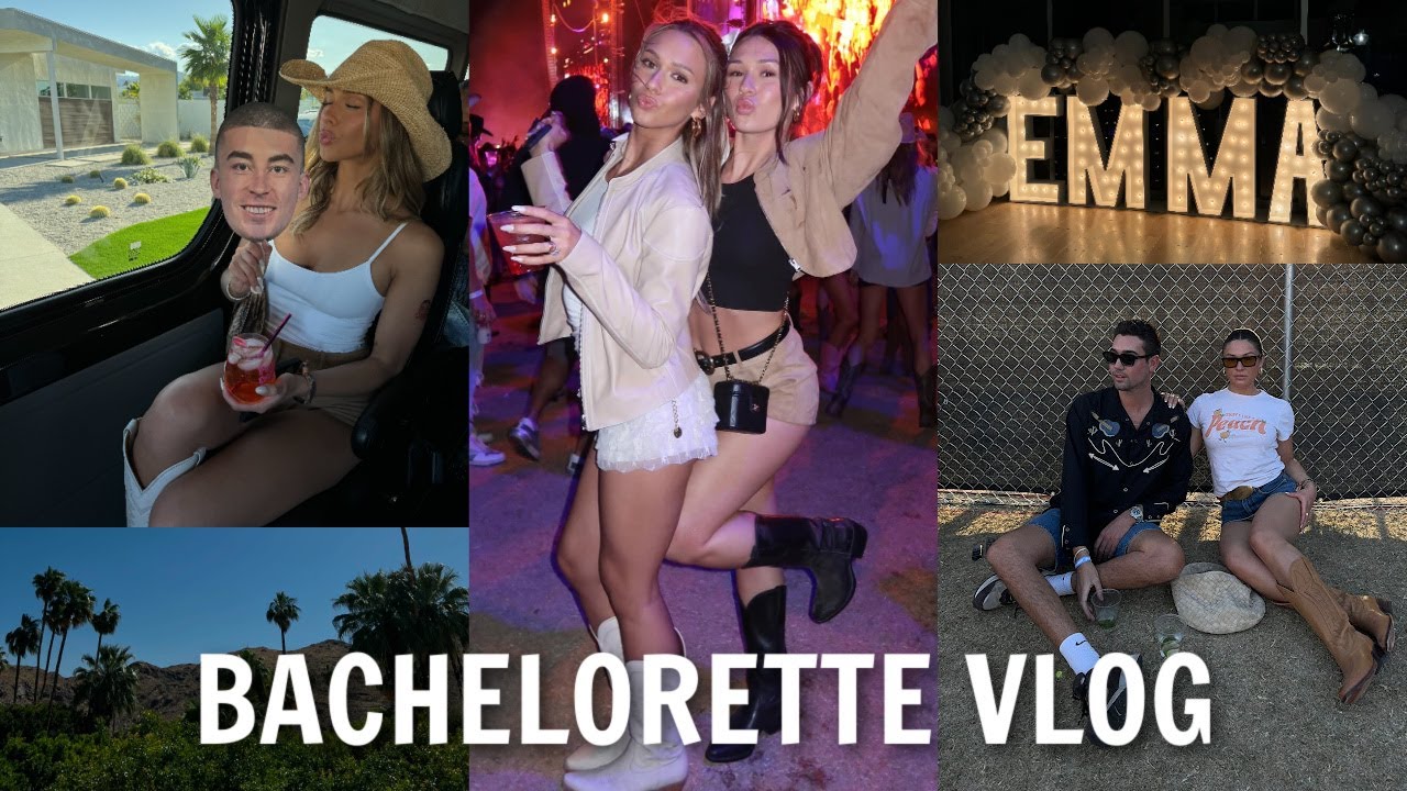 Emma's bachelorette weekend in Palm Springs + going to Stagecoach!