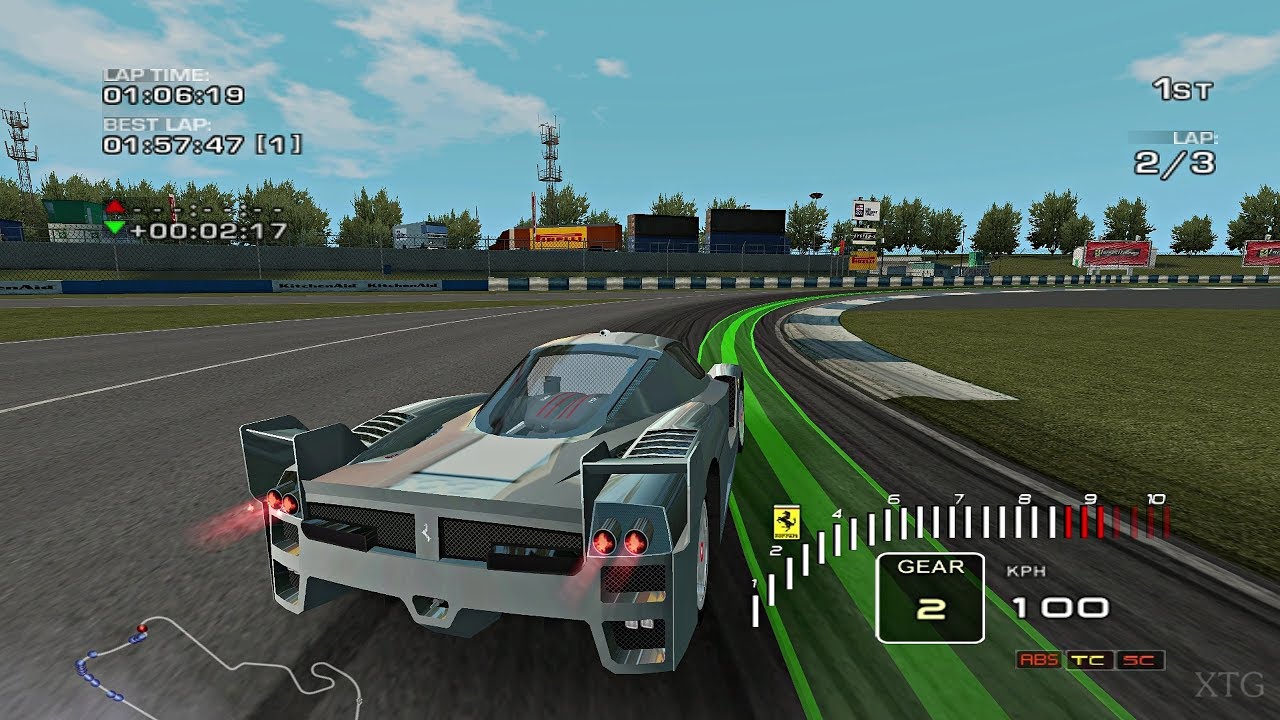 Ferrari: The Race Experience Wii Gameplay HD (Dolphin Emulator)