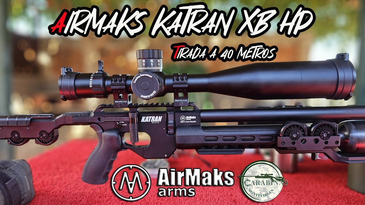AIRMAKS KATRAN XB HP TIRADA A 40 METROS @carabinasmontevirgen2020  @airmaksarms3884