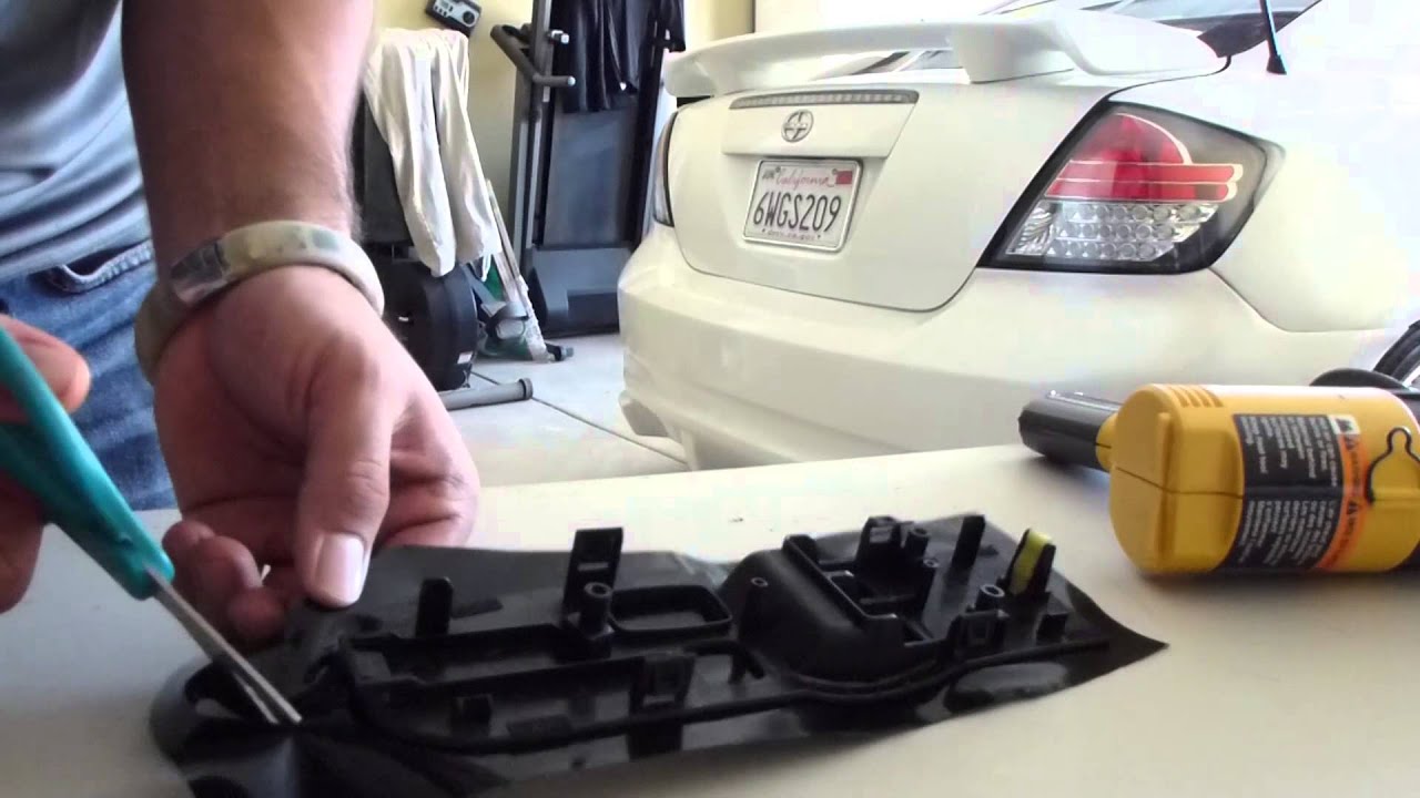 How to Vinyl Wrap Your Interior/ On a Scion TC