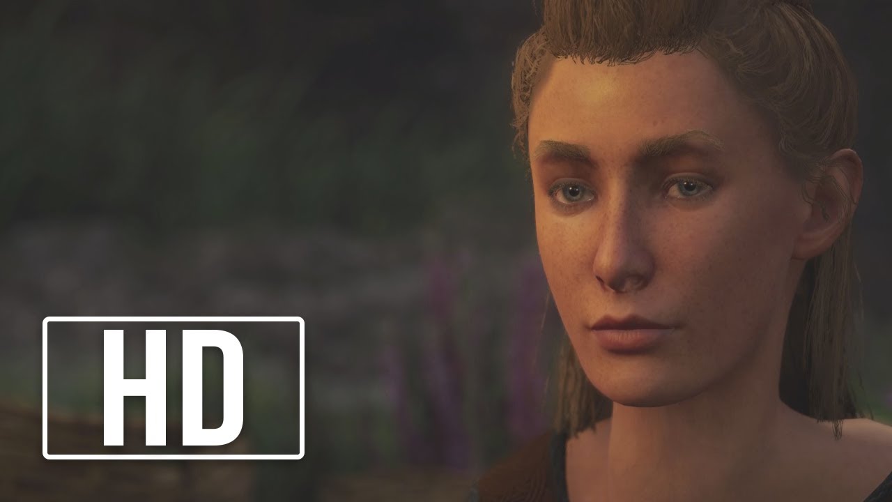 Eivor & Estrid Romance Scene (Assassin's Creed Valhalla) HD