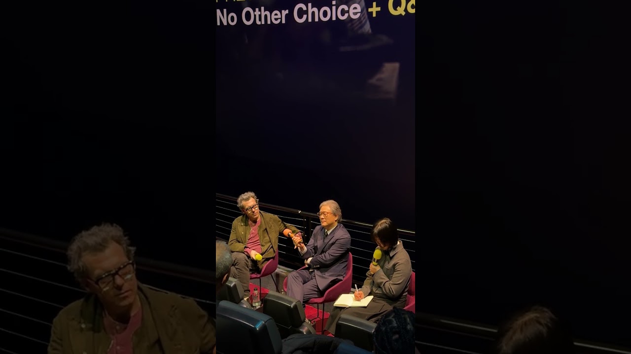 Park Chan-wook No Other Choice Q&A at BFI IMAX on January 17th 2026