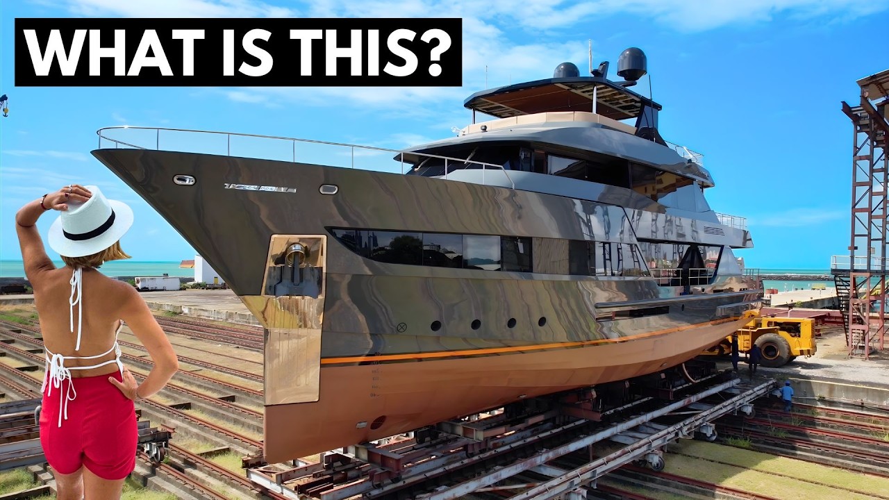 6 кают + 8 туалетов 🤯 Экскурсия на суперяхте INACE ISY 106 2024 года