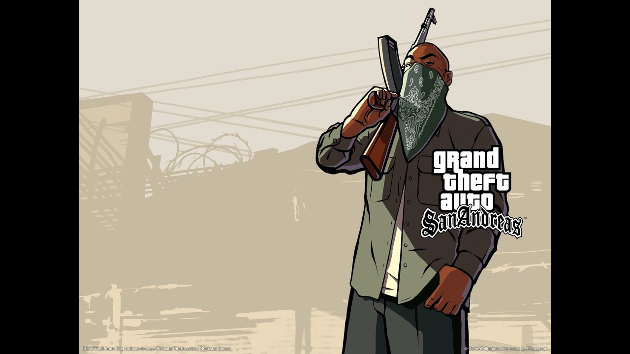 First playthrough of GTA San Andreas