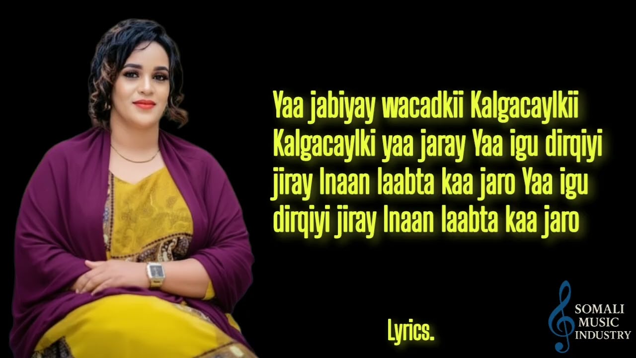 YURUB GEENYO | JAAW NABAD GALYO | SLOWED LYRICS .