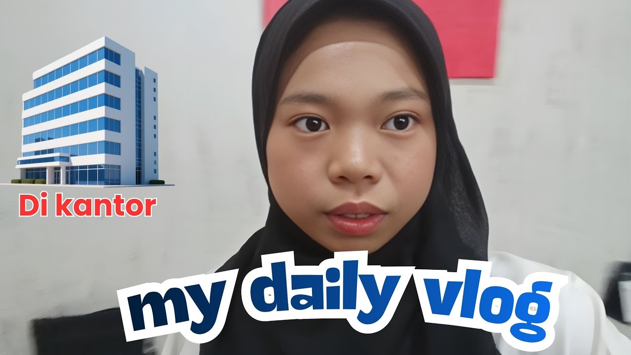 My daily vlog || Sepenggal Kegiatan di Kantor Sebagai Anak Magang🐰