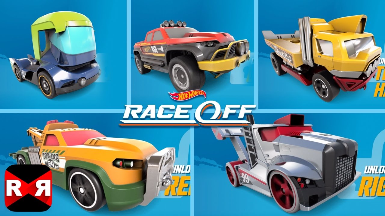 Hot Wheels: Race Off - All Heavy Duty Vehicles Unlocked With 10 New Levels Update