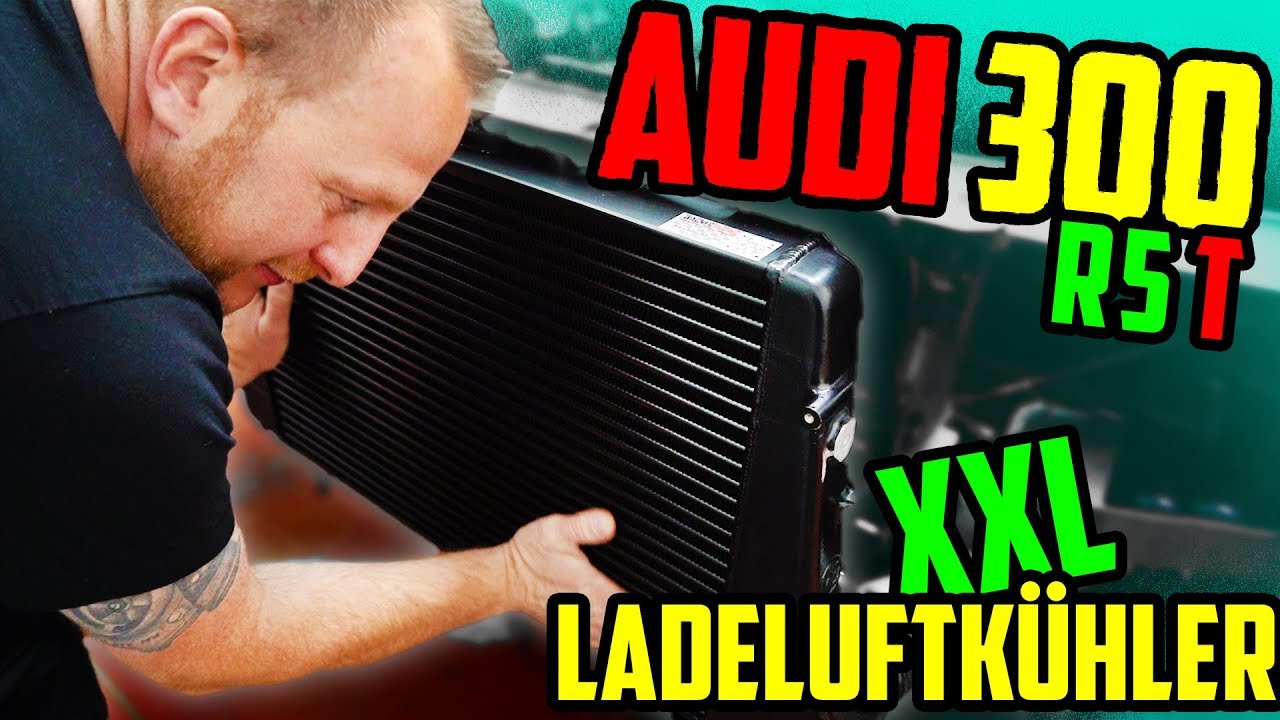 Wir bauen einen 5Zylinder 20V TURBO! #4 - ER hängt drin! - Wasser/Ladeluftkühler System anpassen!