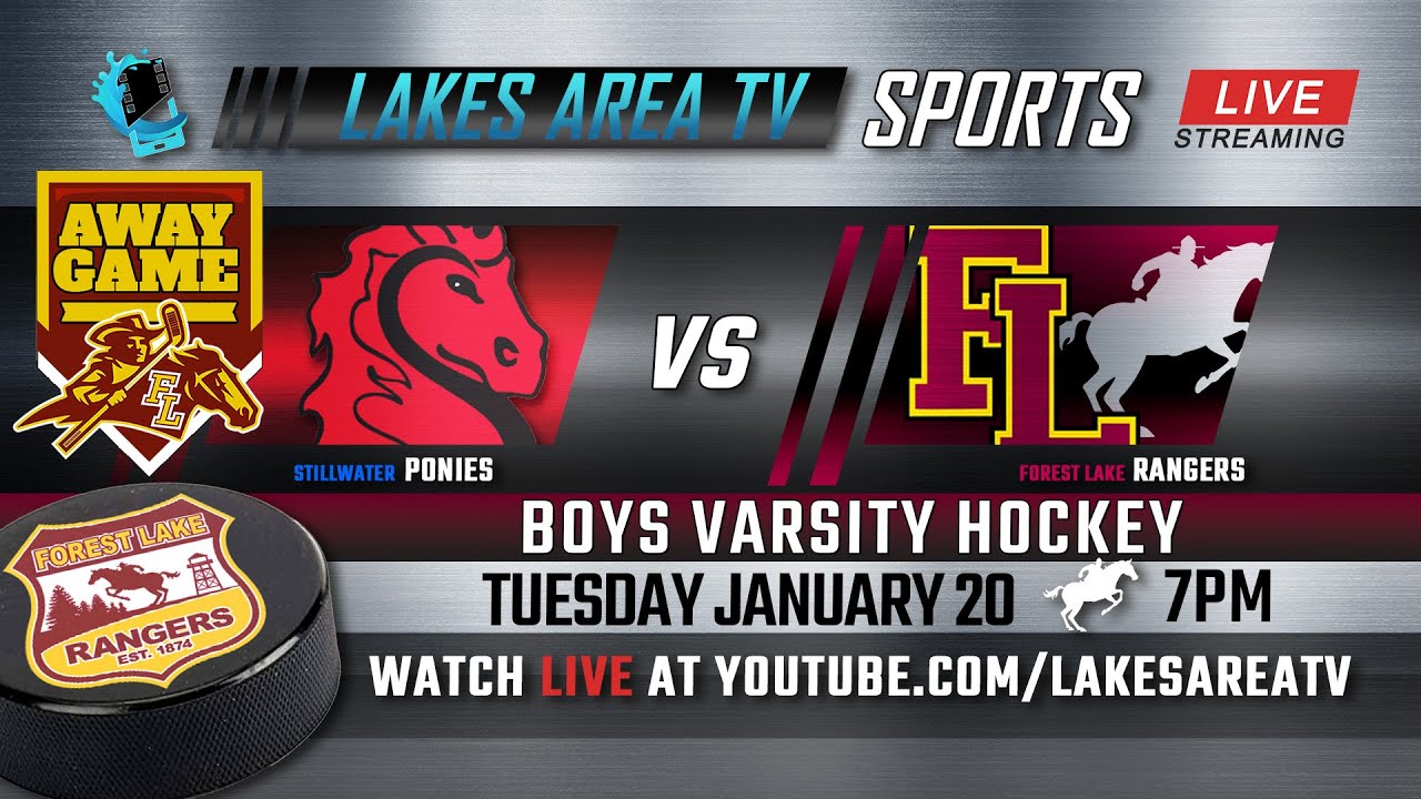 Ranger Boys Varsity Hockey vs Stillwater