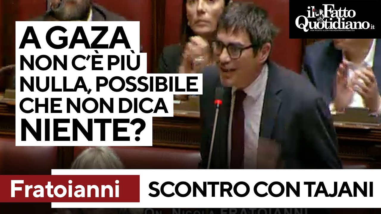La foga di Fratoianni: "Cosa deve succedere a Gaza perché Tajani condanni Israele?". Poi il vaffa