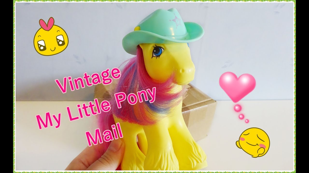 Vintage My Little Pony Haul | G1 80s and 90s Pony Mail