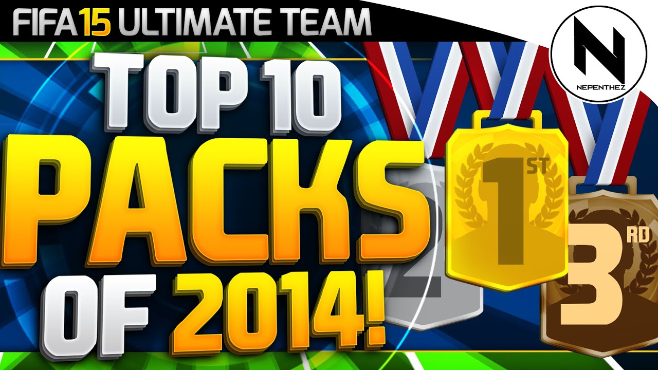 TOP 10 PACKS of 2014! (w/ Live Reactions!)