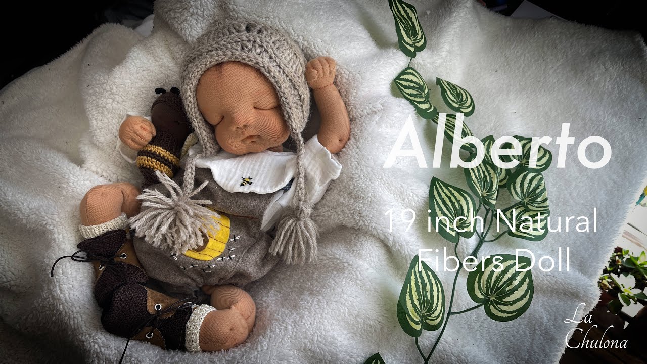 Alberto- 19 inch Natural Fibers Doll