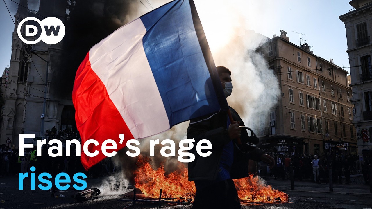 Police charge, buildings torched as all ages take to urban streets | DW News
