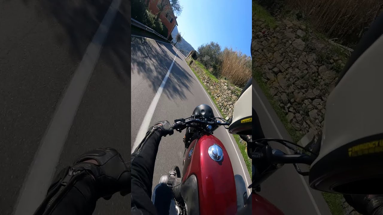 Cafe Racer BMW R100 Ride PURE SOUND! 16:9