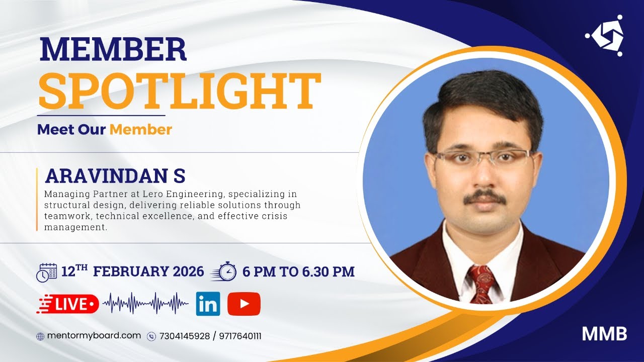 MentorMyBoard's Member Spotlight