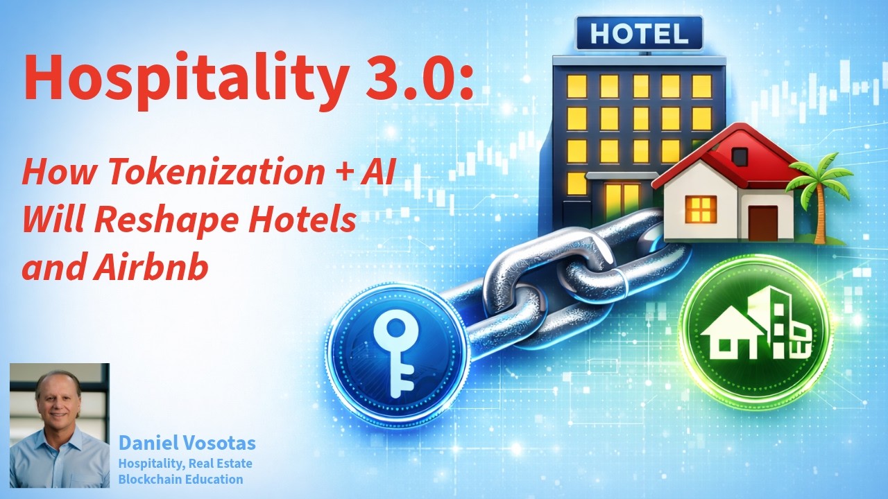 Hospitality 3.0: How Tokenization + AI Will Reshape Hotels and Airbnb (2026)