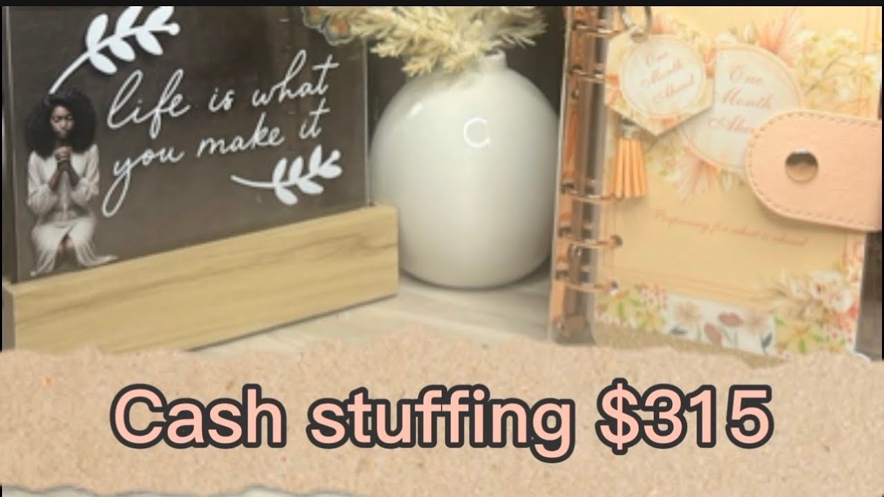 Cash stuffing $315/sinking fund update