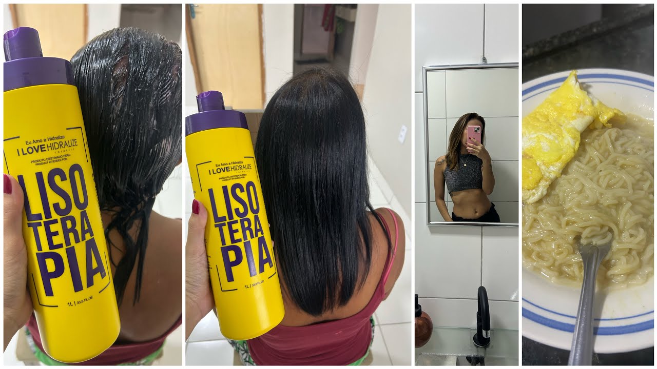 vlog | testei a progressiva LISOTERAPIA na minha mãe 🫶🏼 - Jessica Vasconcelos