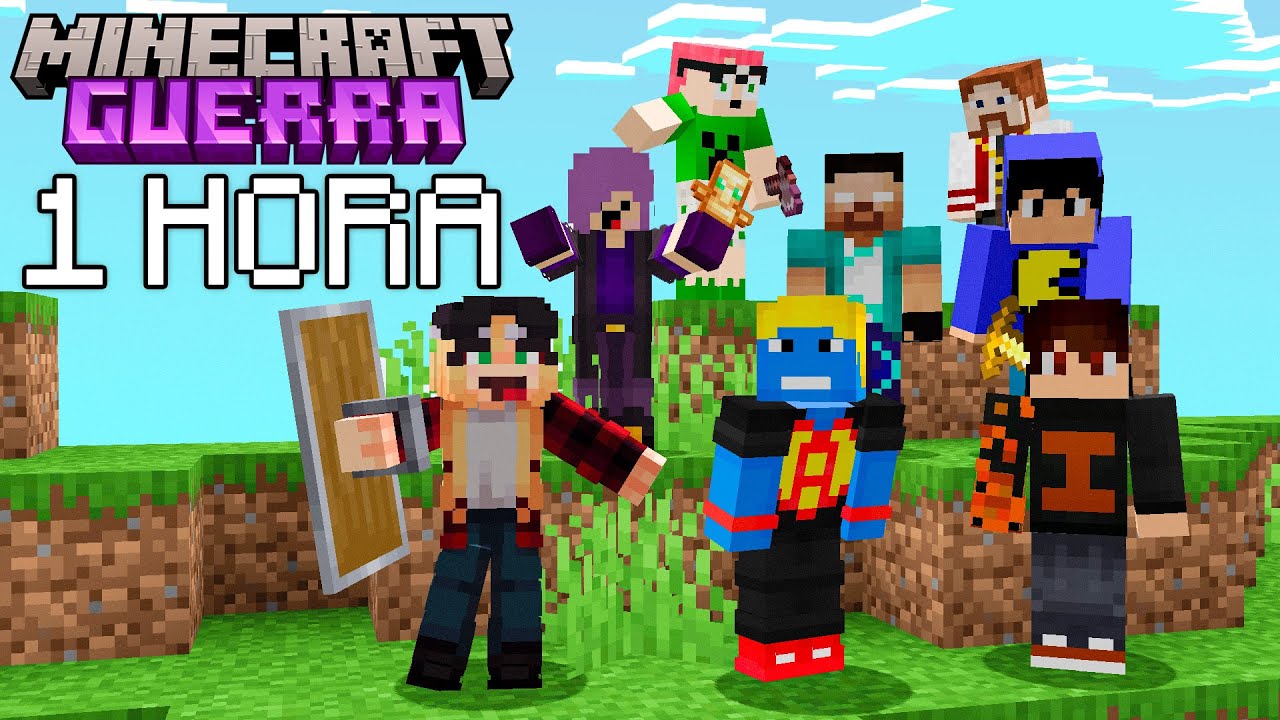 MINECRAFT GUERRA ESPECIAL 1 HORA