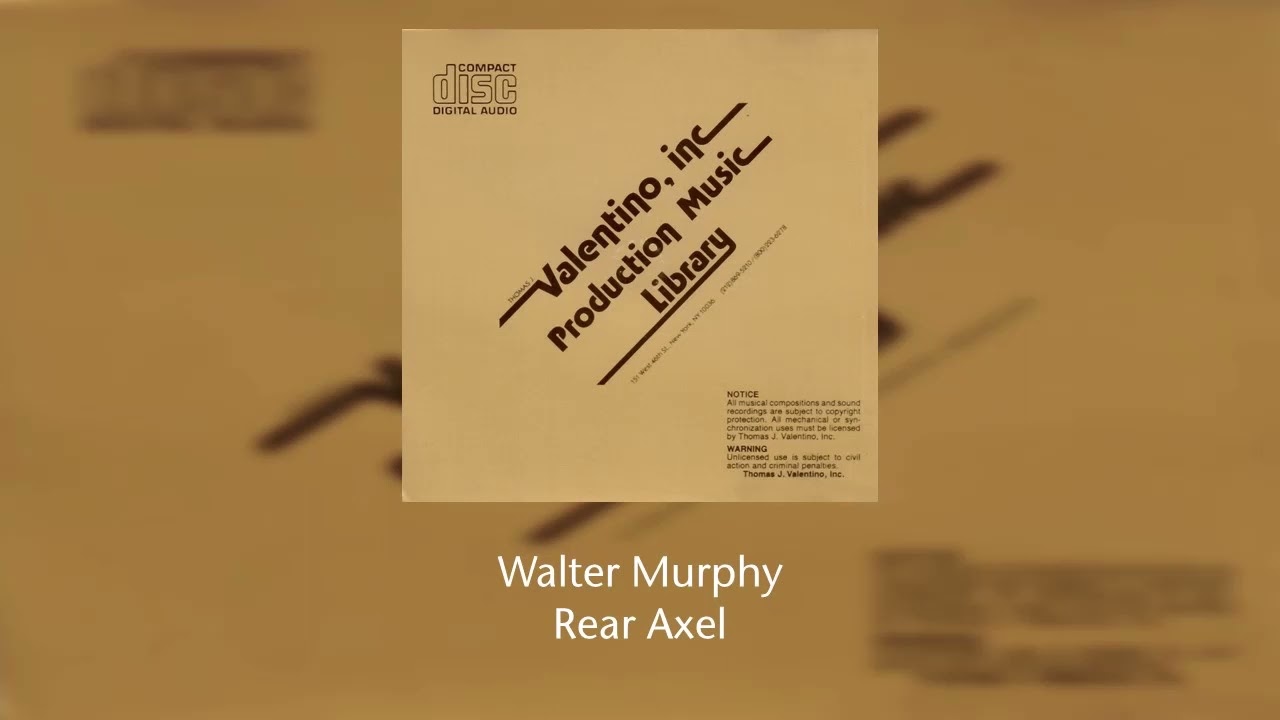 Walter Murphy - Rear Axel