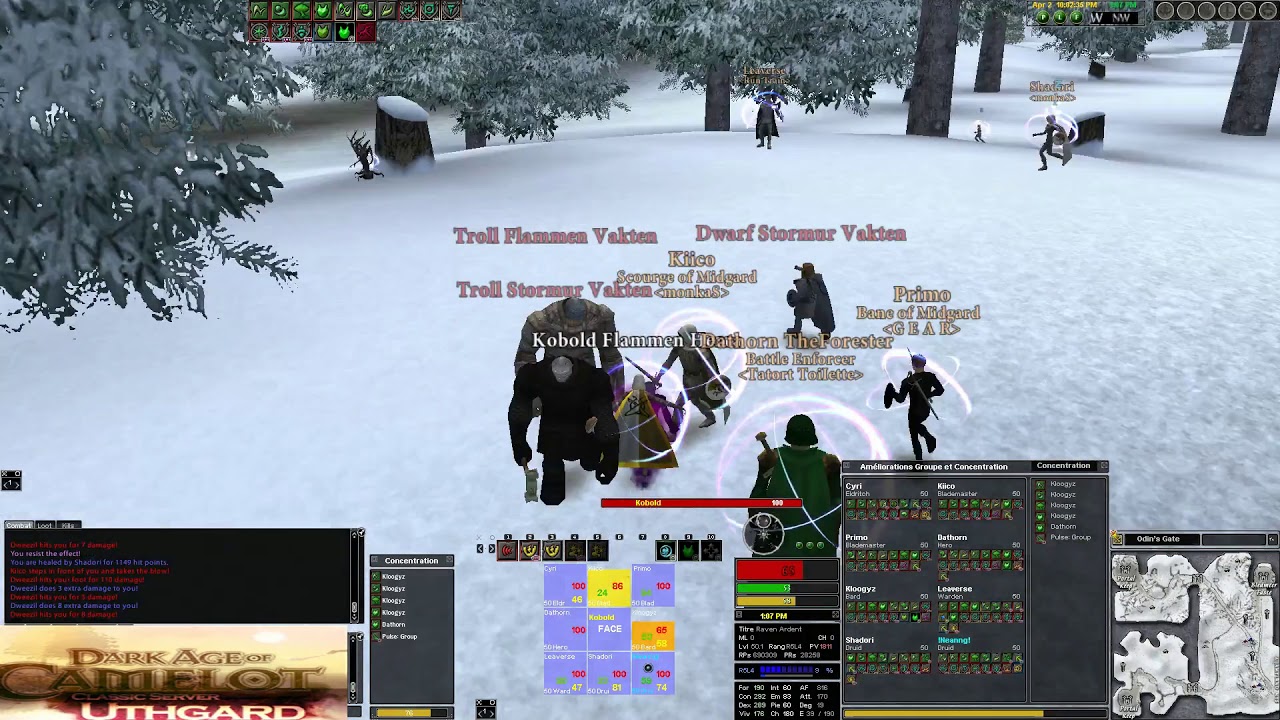 [Daoc Uthgard 2.0] Uthgard action&copy;  - Bard Pov - 02.04.2018