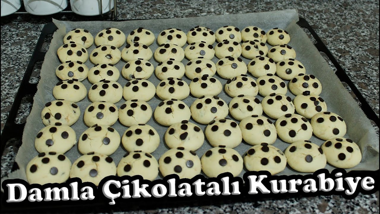 ŞAHANE BİR DAMLA ÇİKOLATALI, ENFES KURABİYE TARİFİ | Lezzetin Üstadı