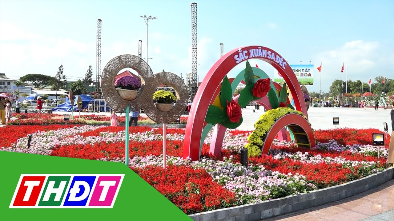 Những không gian hoa làm say lòng du khách khi đến với Festival Hoa Kiểng Sa Đéc | THDT