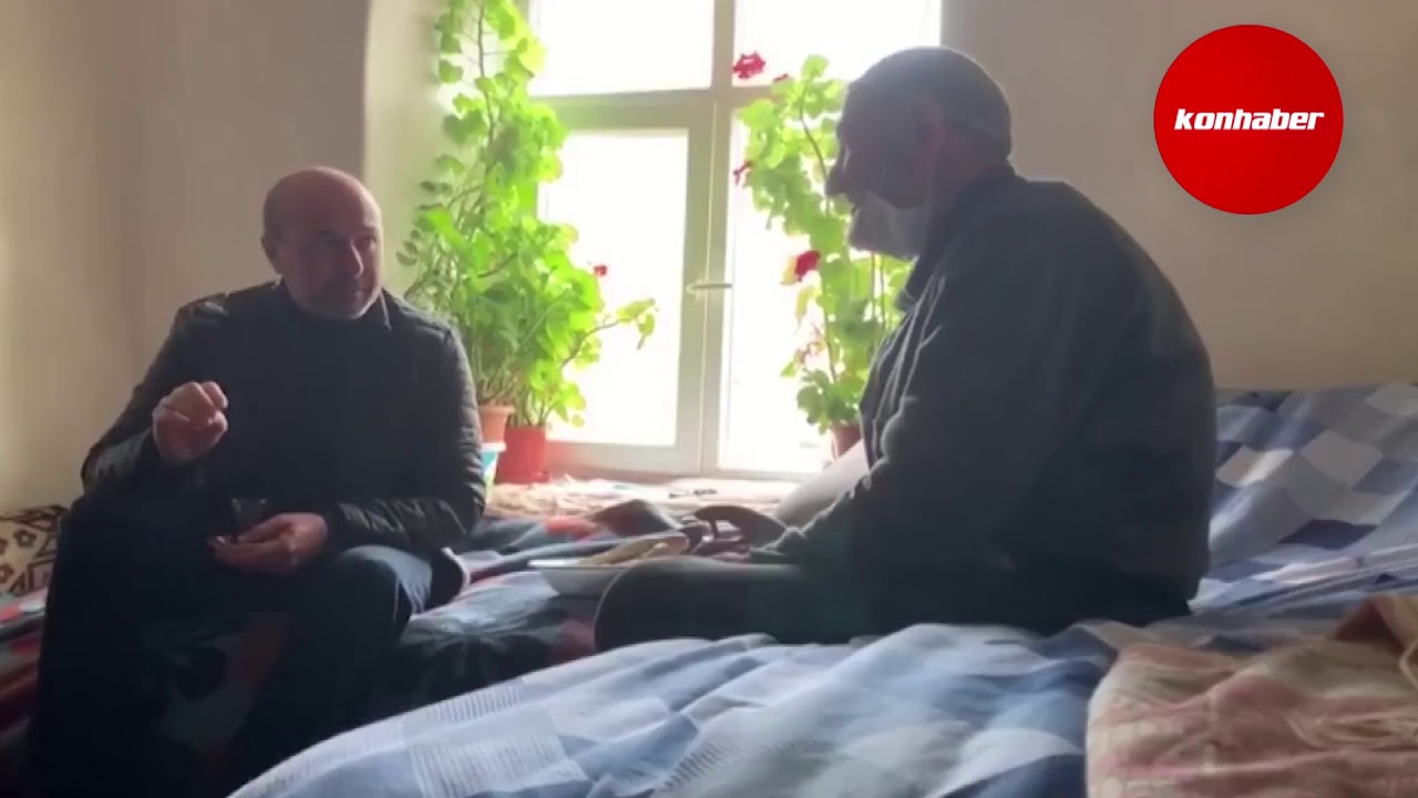 'Yasaktan haberim yok' diyen İbrahim dede artık yeni evinde