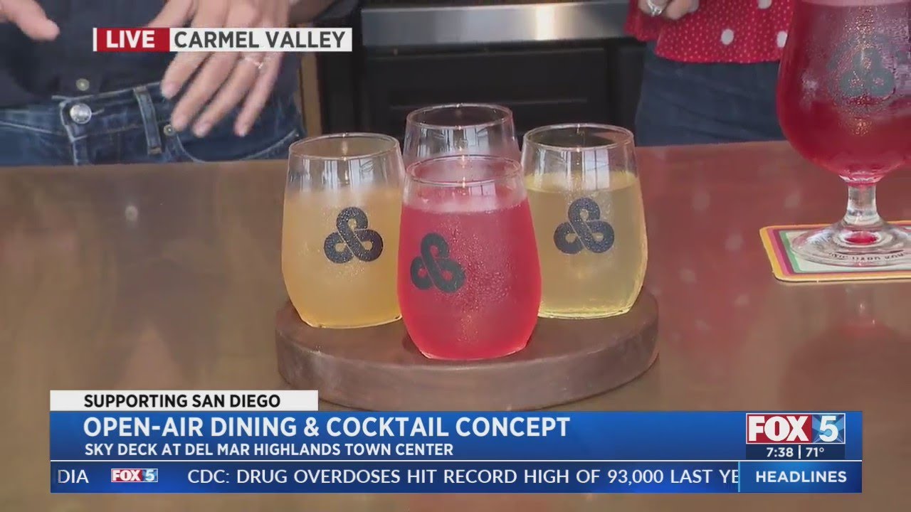 Sky Deck Offers Open-Air Dining, Cocktails