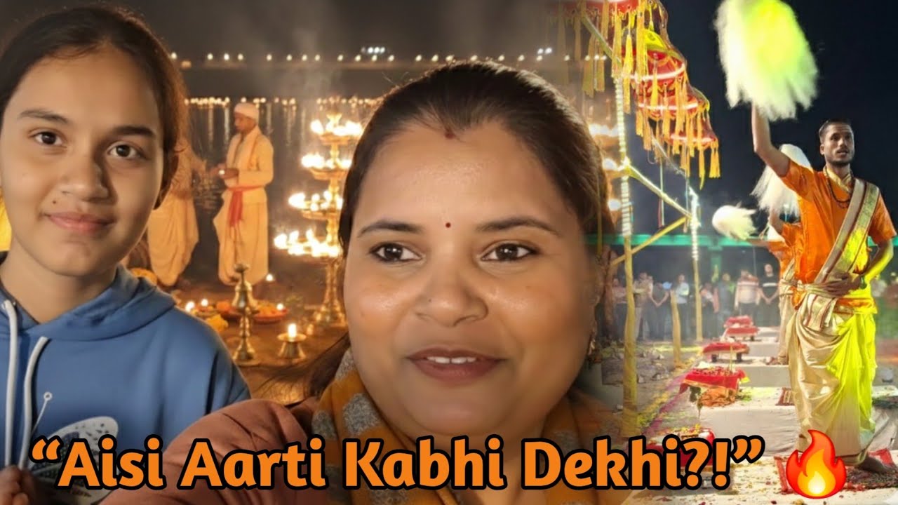 “Raat ka Jaadu! ✨ Agra Yamuna Aarti + Lights + Crowd | Part-2”