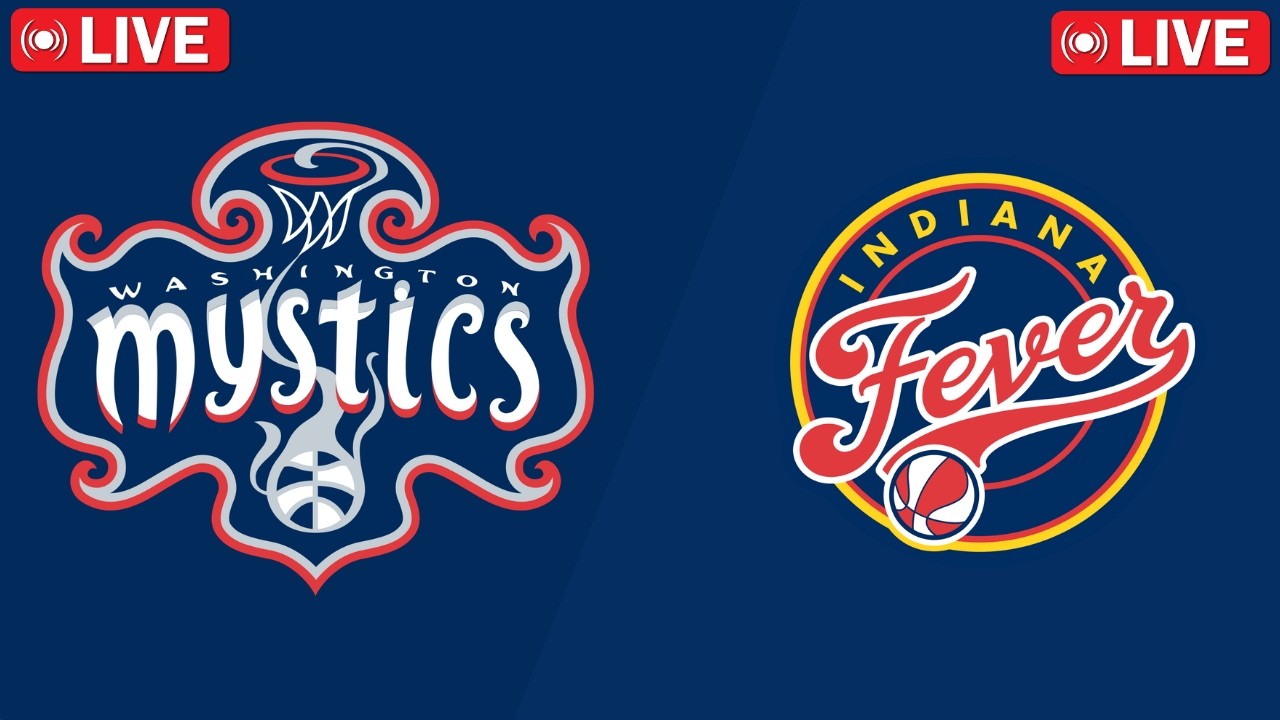 Live | Washington Mystics Vs Indiana Fever | WNBA