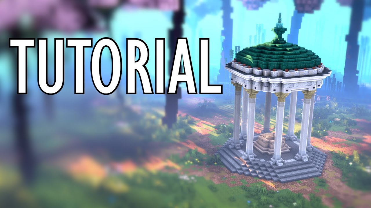 Tutorial: Minecraft Greco Roman Gazebo