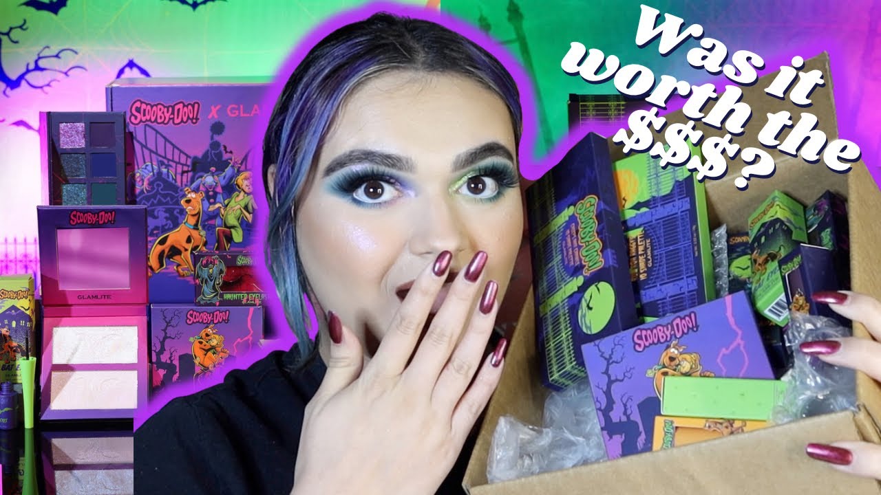 NEW! SCOOBY DOO X GLAMLITE FULL COLLECTION REVIEW & SWATCHES