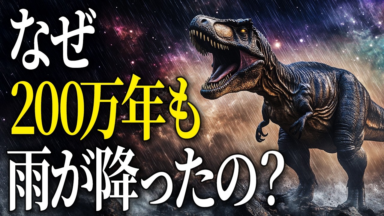 【地球創生の謎】恐竜を呼んだ200万年の雨