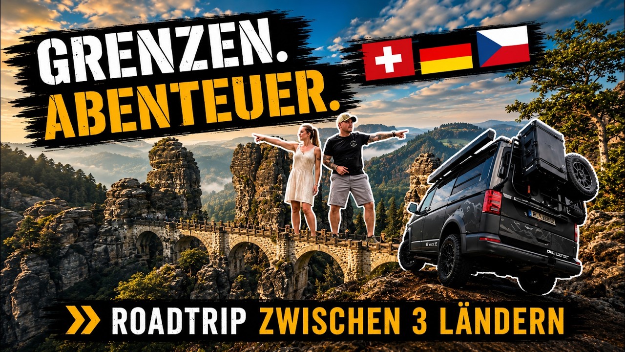 #2 Road Trip  mit 4x4 VW Bus in der Sächsischen Schweiz