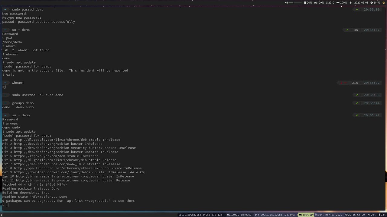 How to add a new user in Linux command line